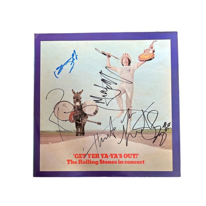 The Rolling Stones Signed 'Get Yer Ya-Ya's Out!' Vinyl Record