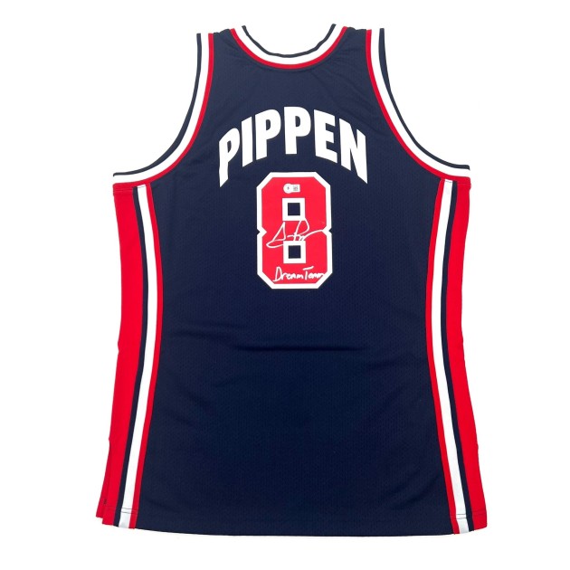 Scottie Pippen Signed Mitchell&Ness Dream Team Jersey