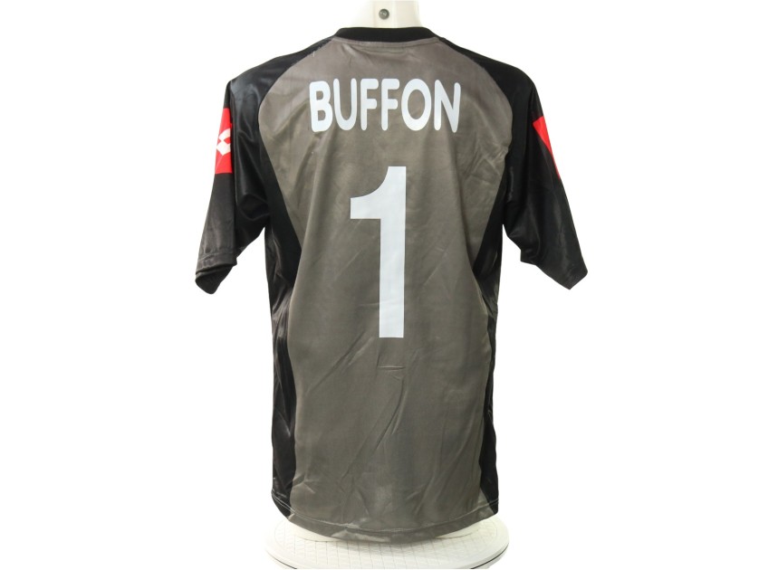 R - Buffon's Juventus Match-Issued Shirt, UCL 2003/04