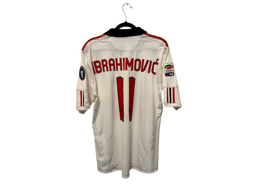 Ibrahimovic's Issued Shirt, Chievo Verona vs Milan 2011