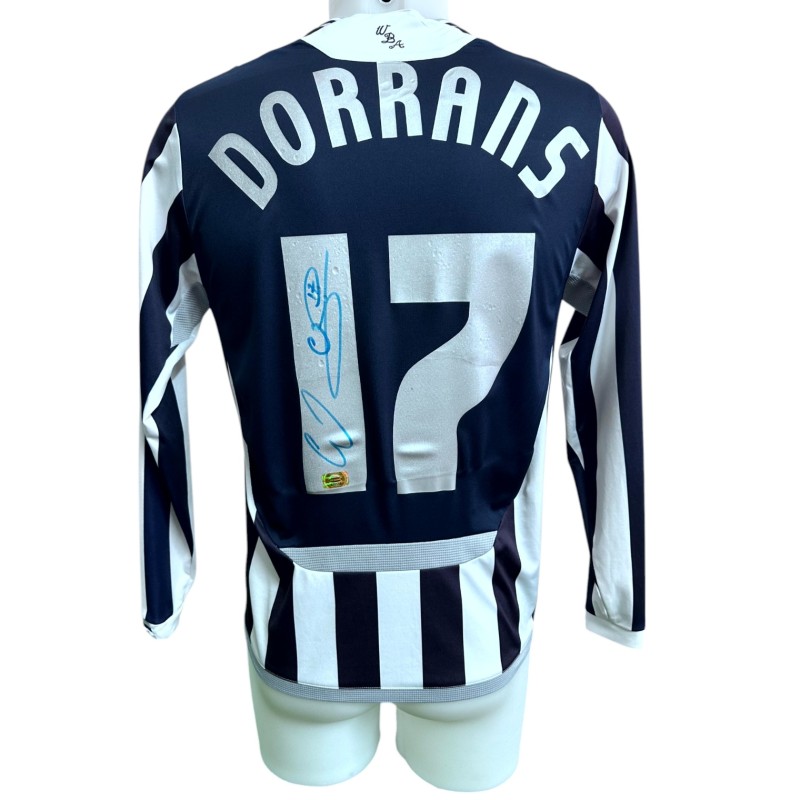 Dorrans' West Bromwich Albion Signed Official Shirt, 2009/10