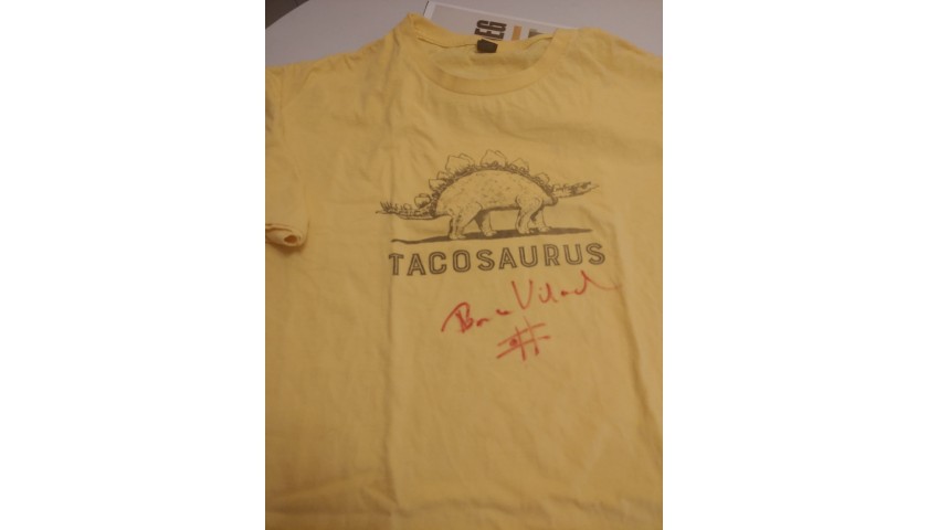 Bruce Vilanch Signed Yellow T-Shirt