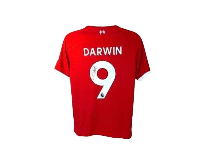 Darwin Nunez's Liverpool 2023/24 Signed Replica Shirt