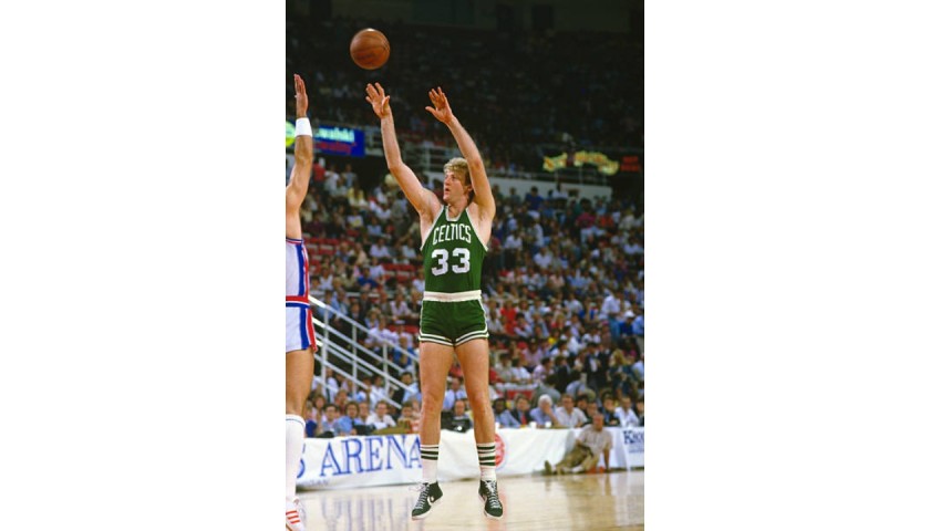 Larry Bird's Official Boston Celtics Signed Jersey
