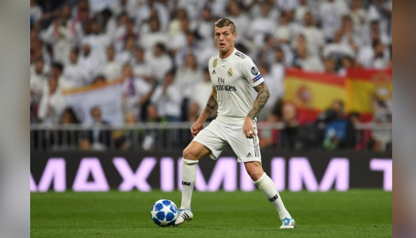 Kroos's Real Madrid Match Shirt, UCL 2018/19