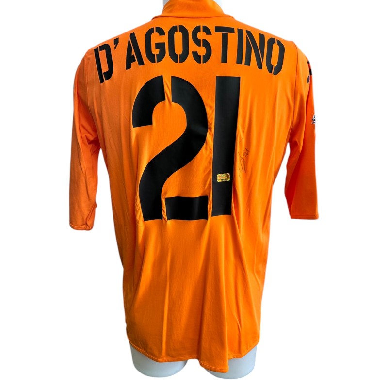 D'Agostino's Roma Signed Issued Shirt, 2003/04