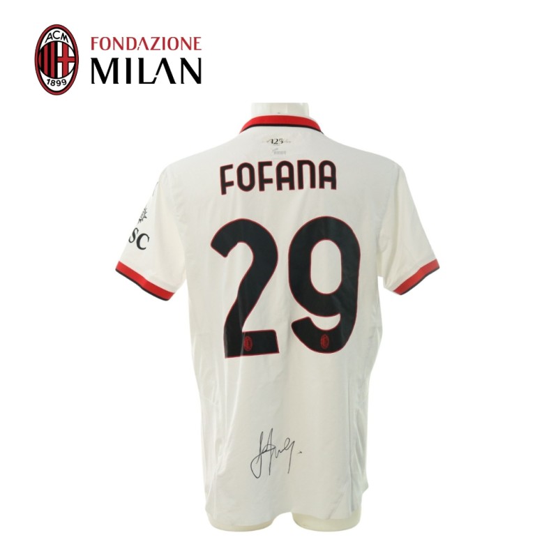 Fofana's Official Milan Signed Shirt, 2024/25