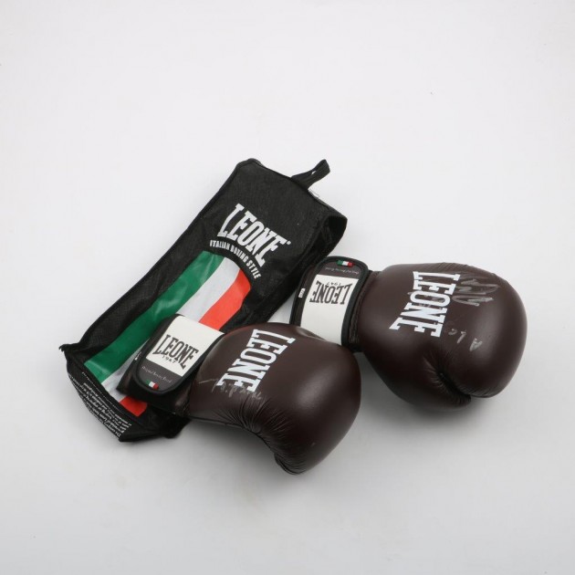 Leone1947 boxe gloves, signed by Marsili e Malignaggi