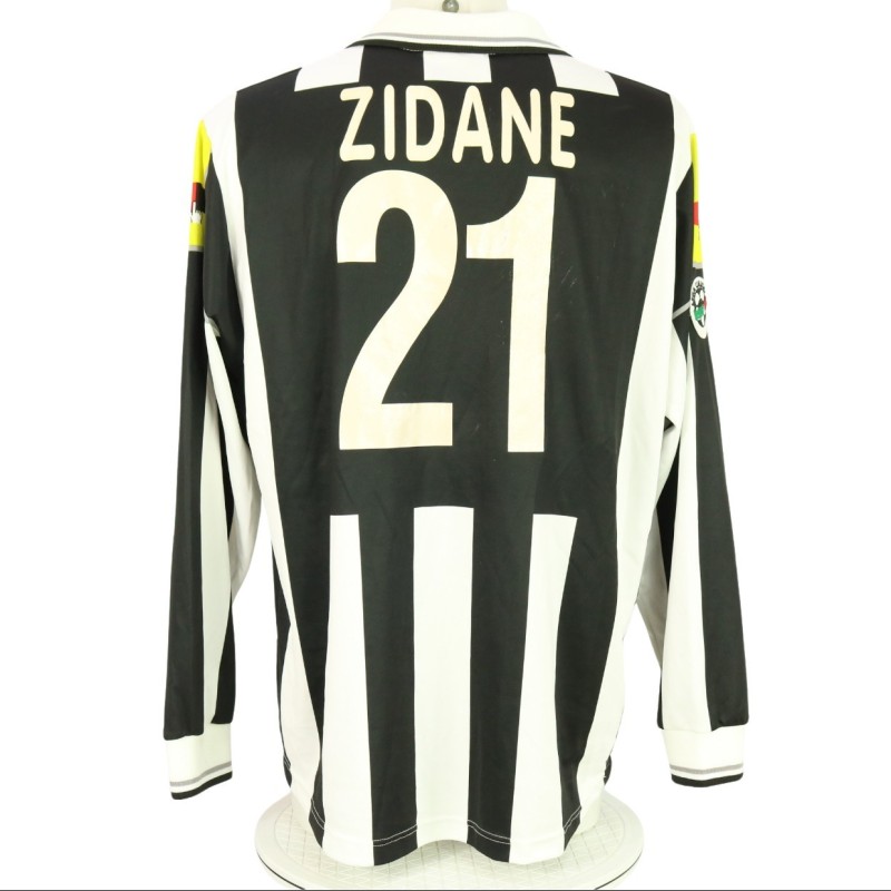 Zidane's Juventus Match Shirt, 2000/01