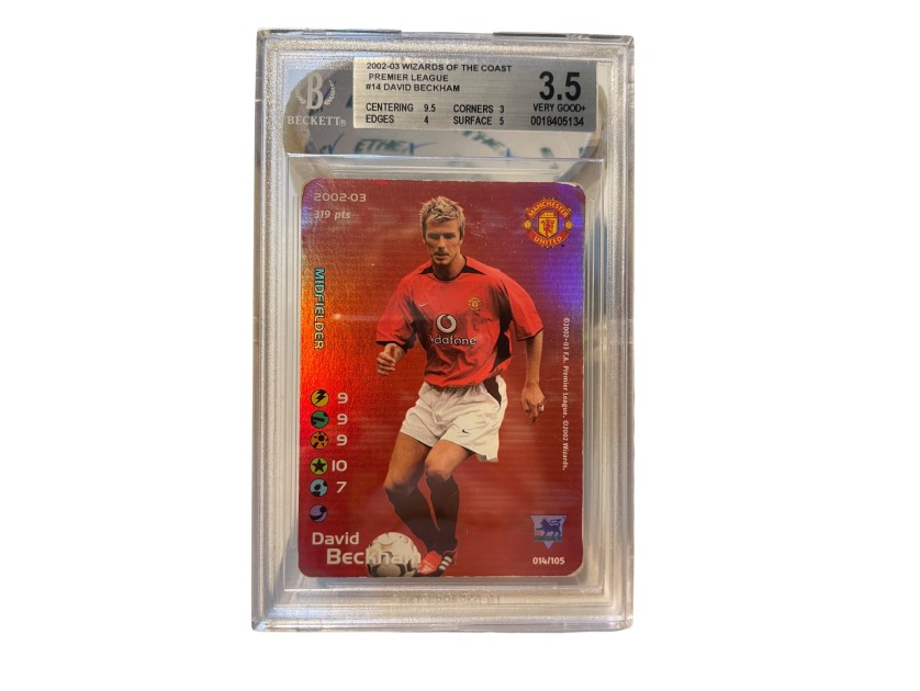 Wizard of the Coast 2002/03 - David Beckham #14 Foil - Football Champions
