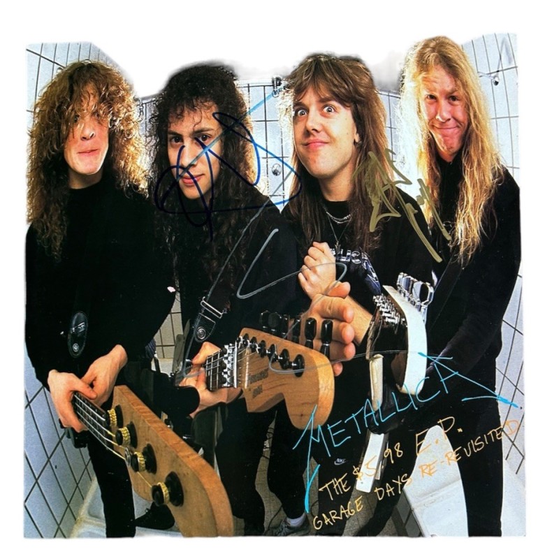 Metallica Signed 12" EP