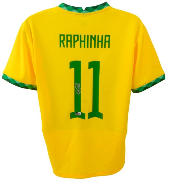 Raphinha's Brazil Signed Shirt