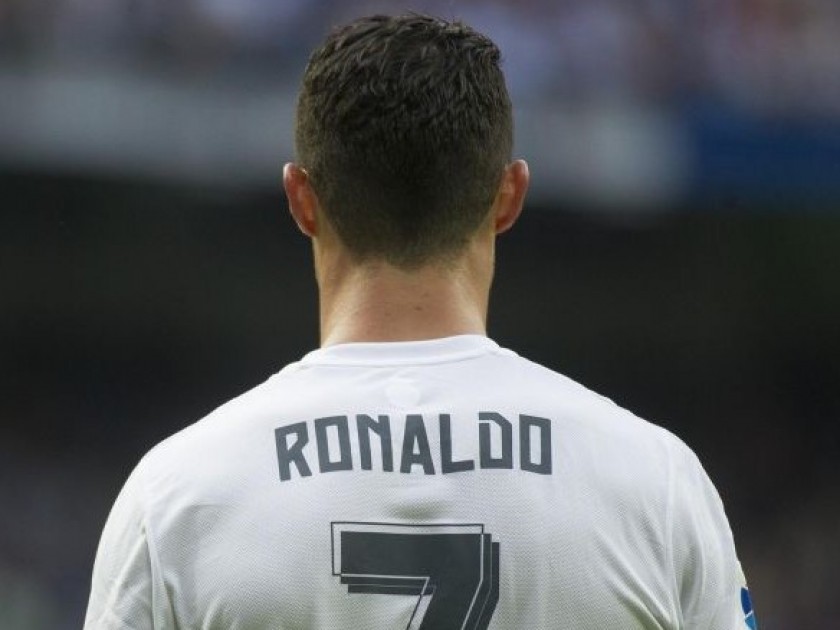 Real Madrid Shirt Signed by Cristiano Ronaldo