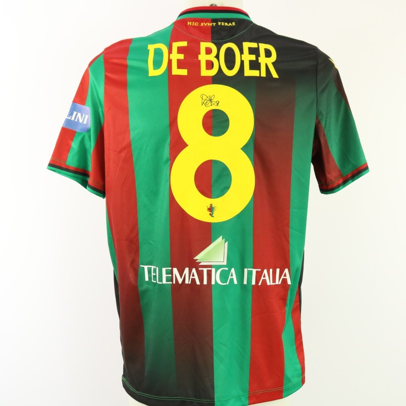 De Boer's Match Worn Signed Shirt, Ternana vs Cosenza 2024 