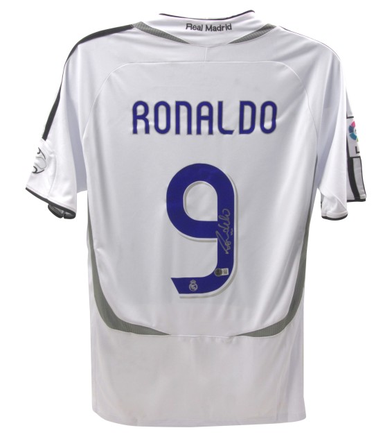 Ronaldo Nazário's Real Madrid Signed Shirt