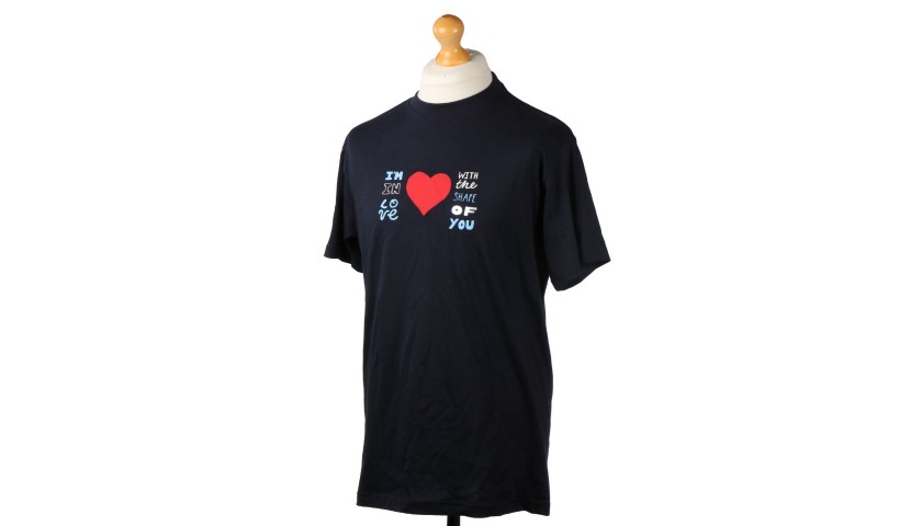 "I’m in Love with the Shape of You" T-Shirt Previously Owned/Used by Ed Sheeran
