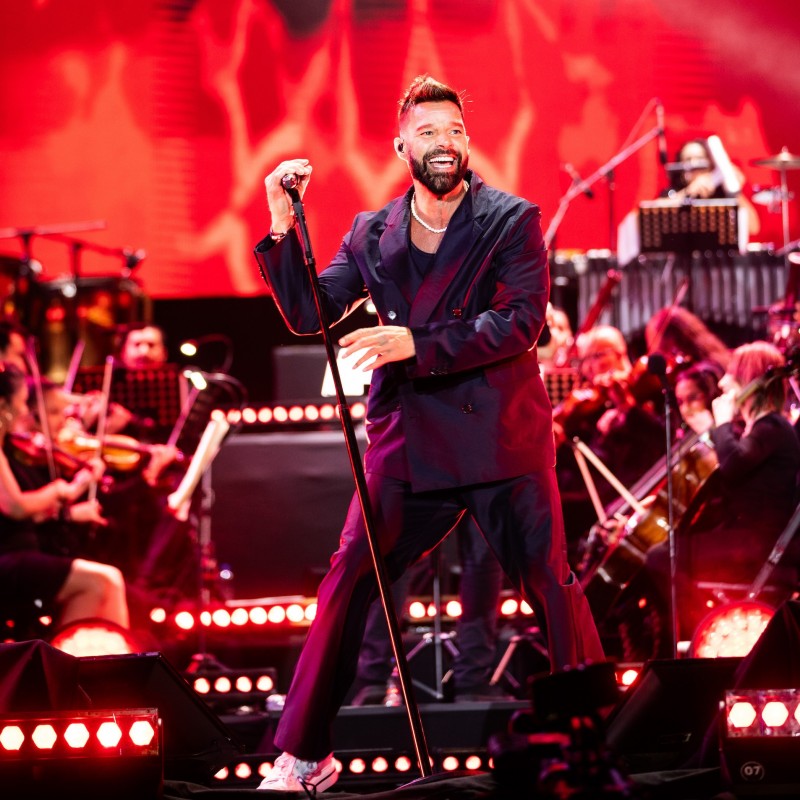 Meet Ricky Martin on the Trilogy Tour in Vancouver, BC on Dec. 10