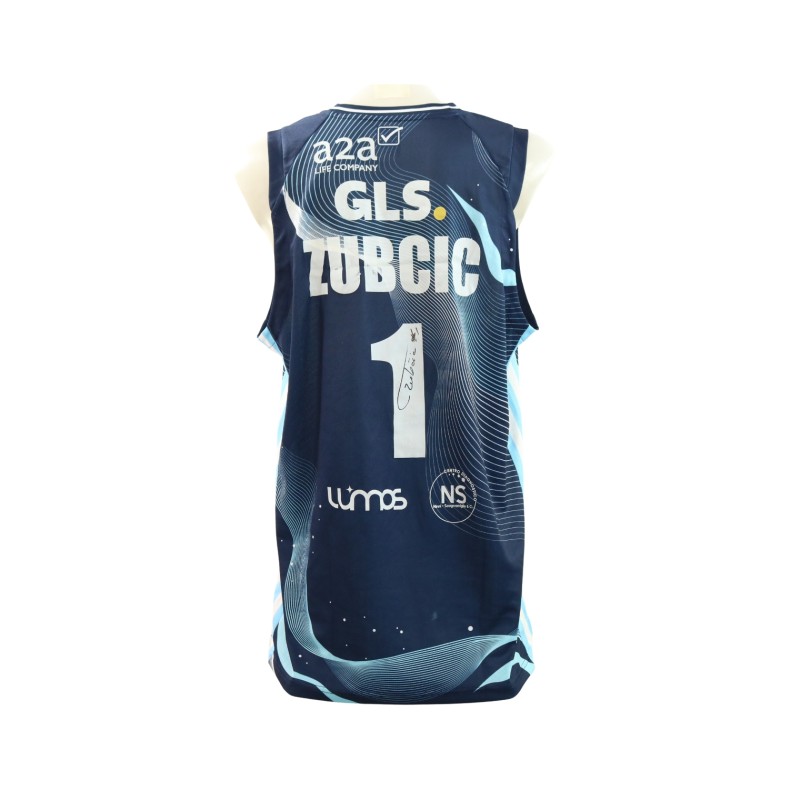 Zubcic's Signed Match-Worn Kit, Vanoli Cremona vs Napoli Basket 2025