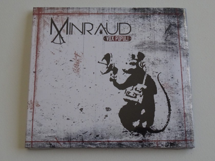 Minraud CD Cover Limited Edition Banksy 