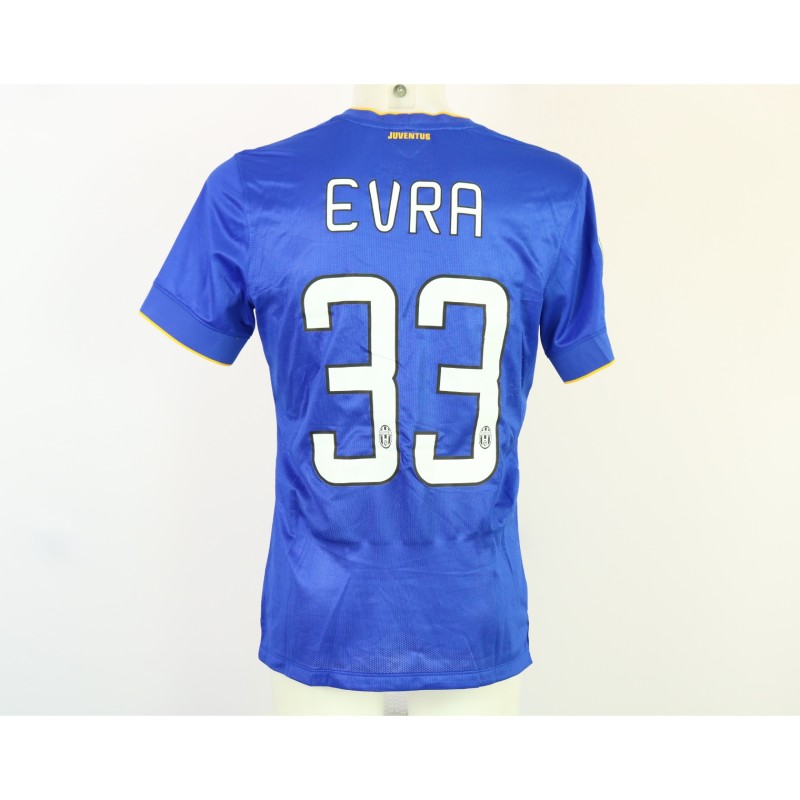 Evra's Juventus Match Shirt, 2016/17