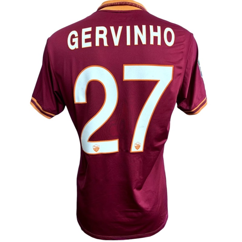 Gervinho's Roma Issued Shirt, 2013/14