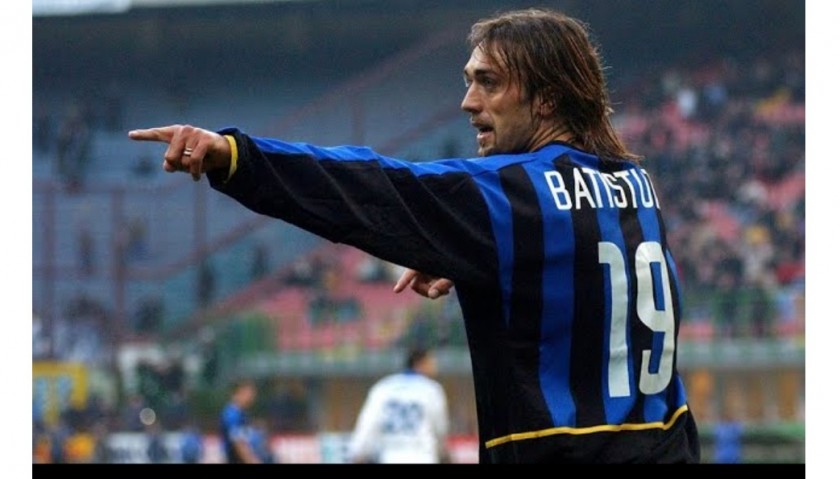 Batistuta's Inter Match Shirt, 2002/03