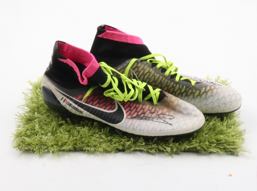 Bonucci Nike Worn Boots, Euro 2016 - Signed