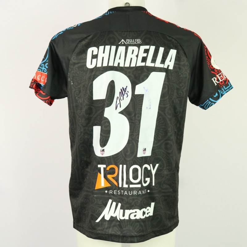 Chiarella's Unwashed Signed Shirt, Padova vs Catania - Coppa Italia Serie C 2024 Final