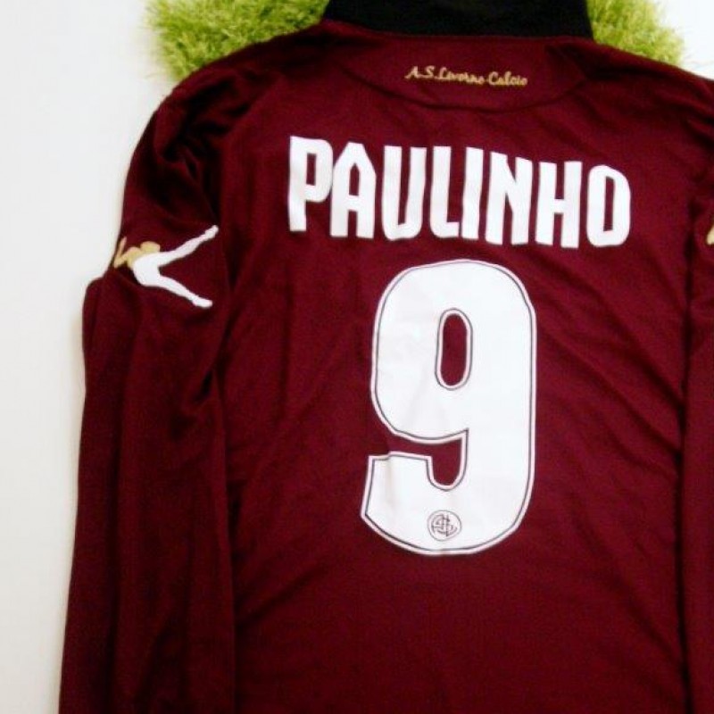 Paulinho issued shirt, Livorno, Serie A 2013/2014