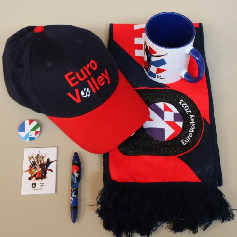 Official CEV Eurovolley 2023 Merchandising Pack