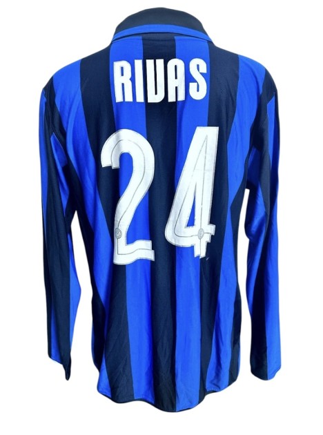 Rivas' Inter Match-Worn Shirt, 2007/08