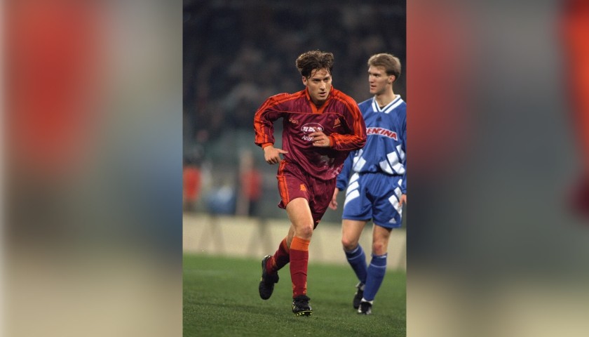 Totti's Roma Worn Shirt, Serie A 1995/96