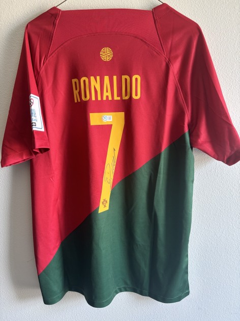 Cristiano Ronaldo Signed Portugal Shirt