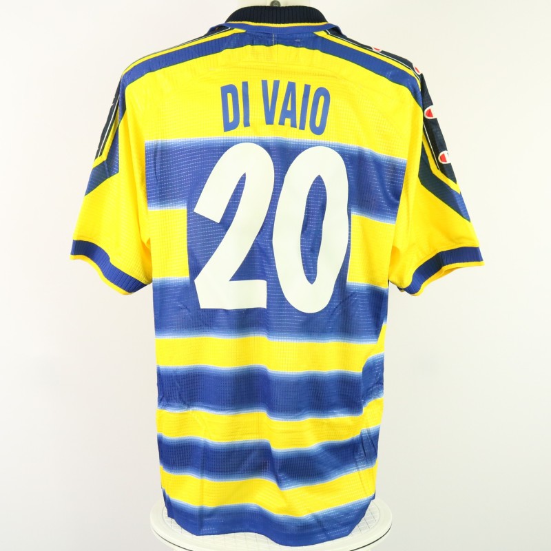 Di Vaio's Parma Match Shirt, 1999/00