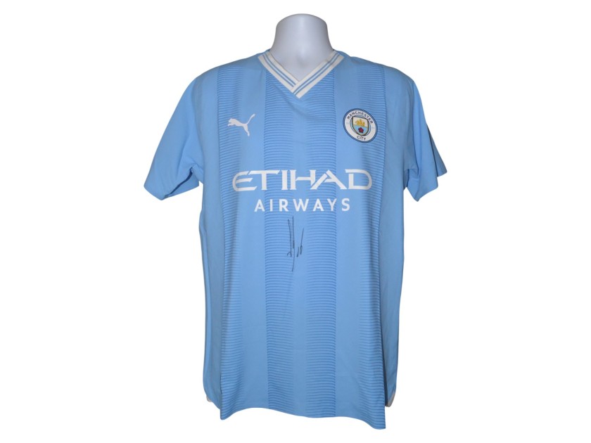 Kevin De Bruyne Signed Authentic Home Shirt