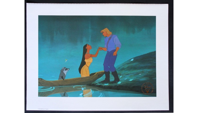 Pocahontas – Disney Original Lithograph