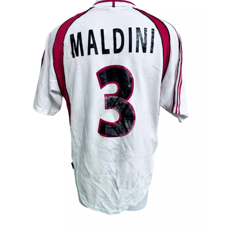 Maldini's Milan Official Shirt, 2000/01