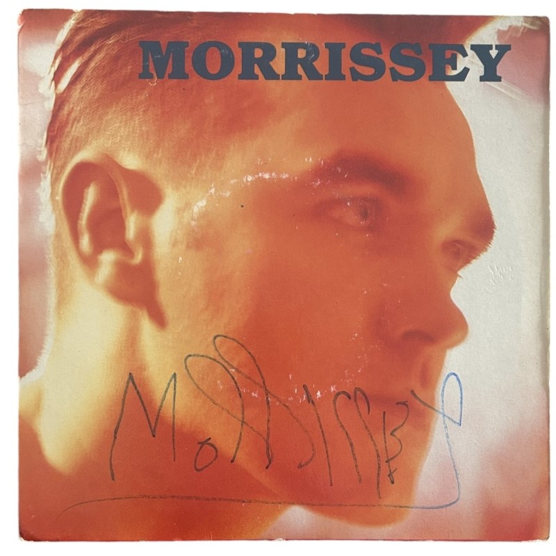 Vinile 45 firmato Morrissey