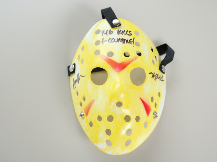 Ari Lehman's Jason Friday 13th Signed Mask 