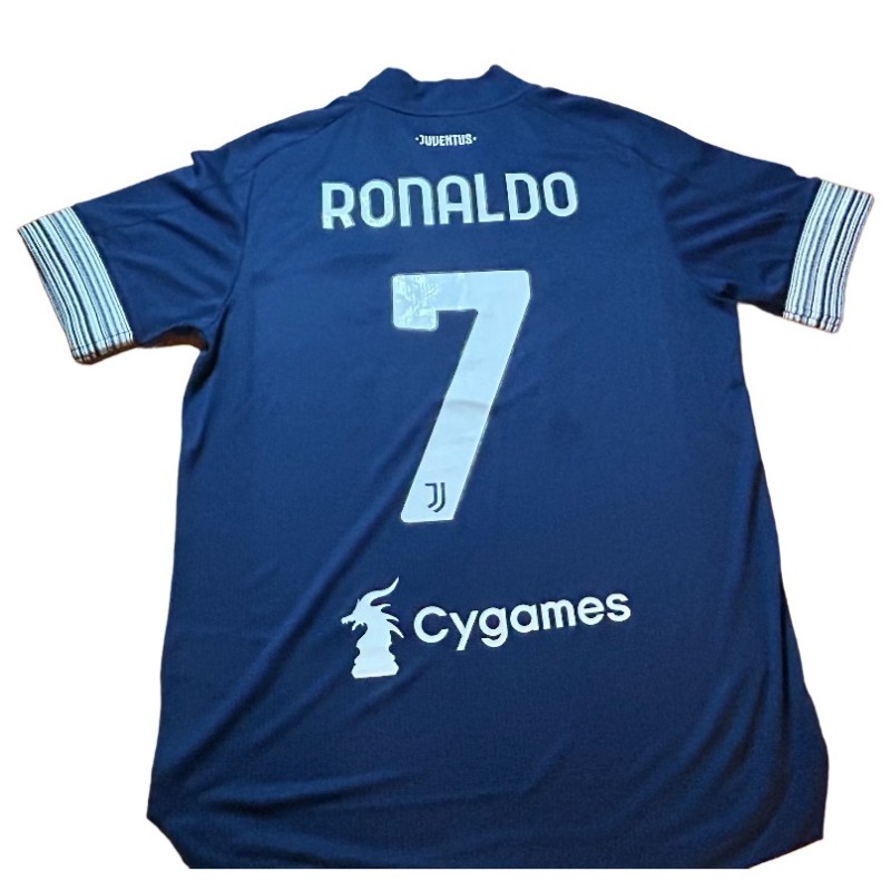 Cristiano Ronaldo's Juventus Match Issued Shirt, 2020/21