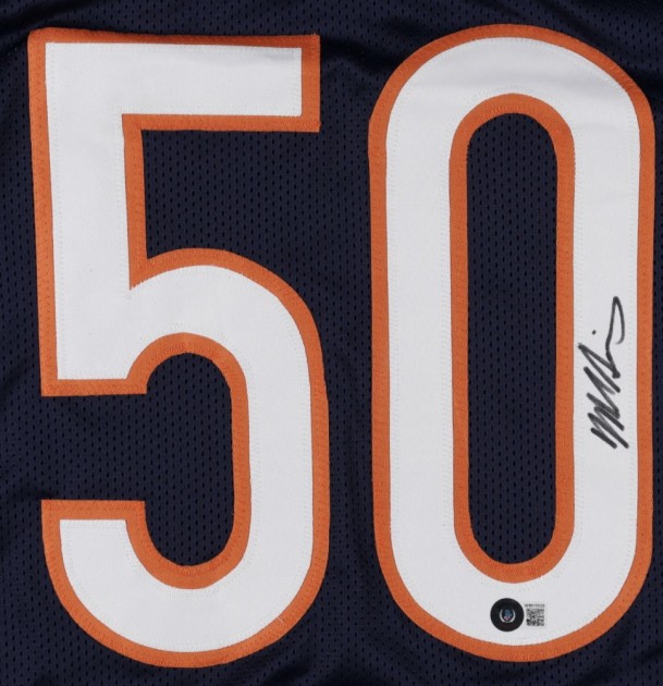 Mike Singletary's Official Chicago Bears Signed Jersey - CharityStars