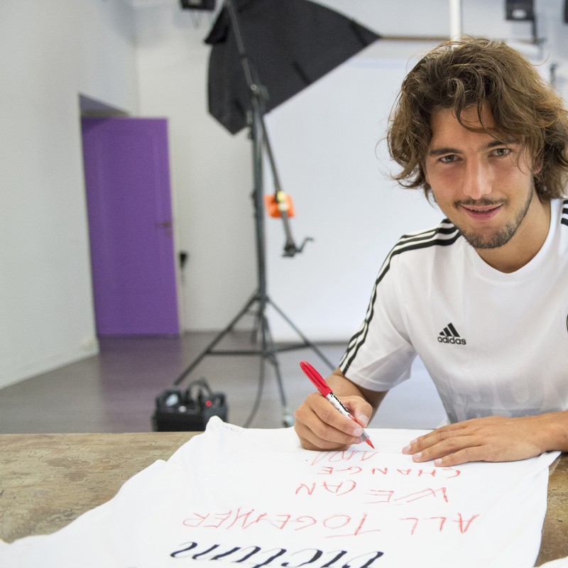 Stivali Puma autografati da Lewis Hamilton