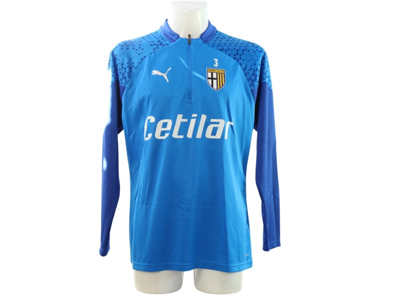 Osorio's Parma Worn Pre-Match Sweatshirt, 2023/24