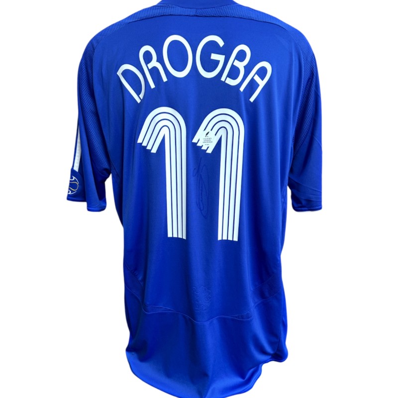 Maglia Ufficiale Drogba Chelsea, UCL 2006/07 - Autografata