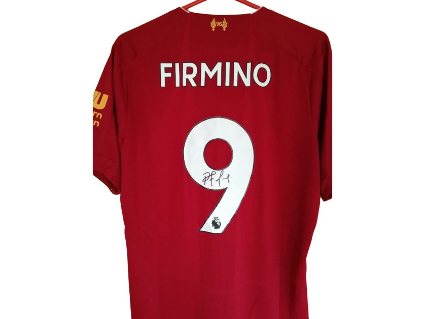 Firmino's Liverpool 2019/20 Signed Shirt