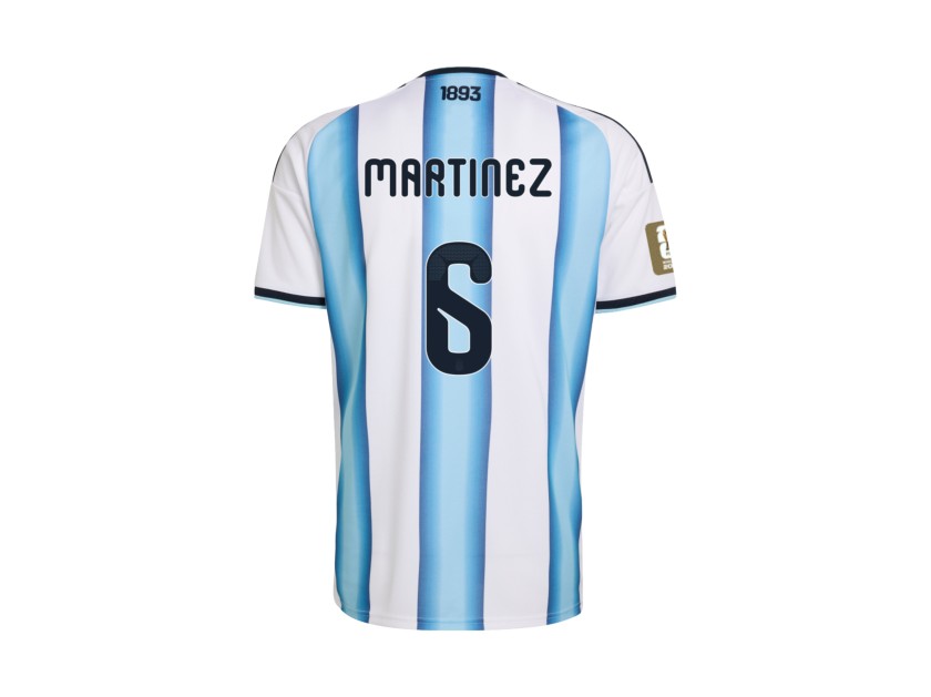 Martinez's Argentina 2026 Signed with Personalised Dedication Shirt