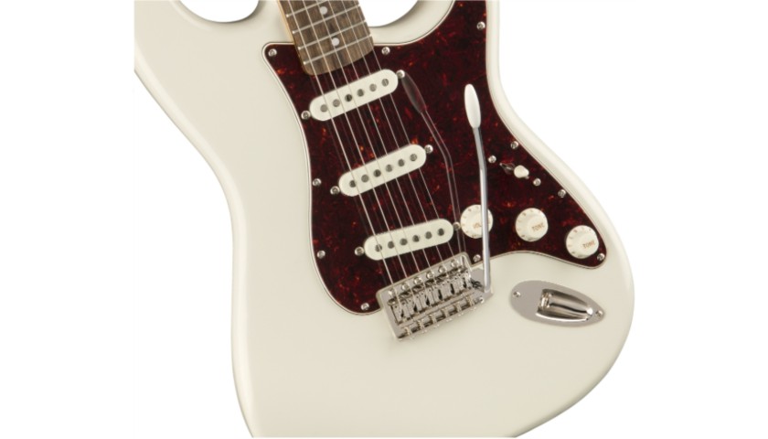 Avril Hand Signed Fender Guitar, White