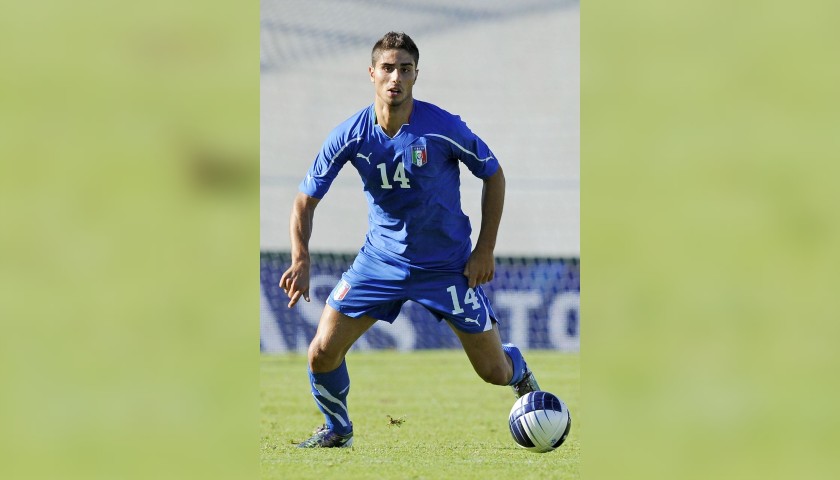 Capuano's Italy U21 Match Shirt, 2010