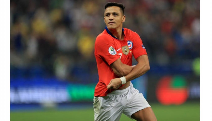 Sanchez's Match Shirt, Colombia-Chile Copa America 2019