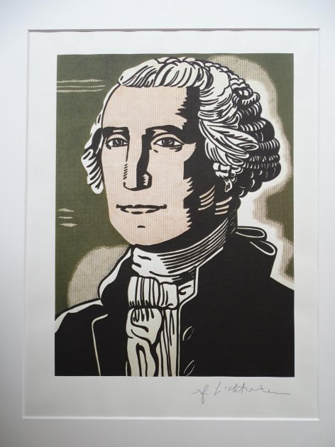 Roy Lichtenstein "George Washington"